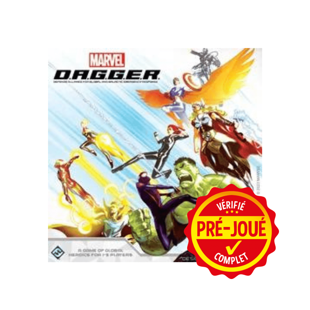 Marvel D.A.G.G.E.R [pré-joué] (EN) BAZAR - Bazar - COOP