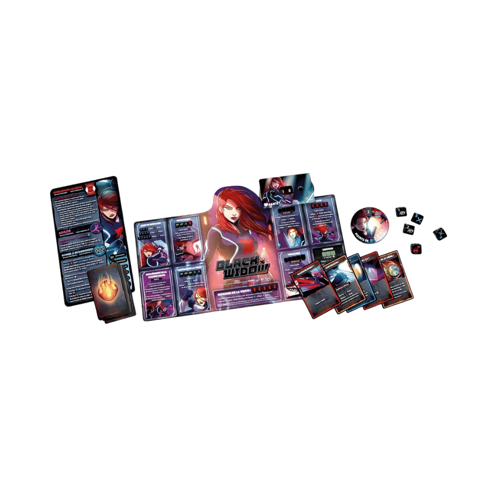 Marvel Dice Throne : Black Widow vs Doctor Strange vs Captain Marvel vs Black Panther (FR) JEUX - Famille