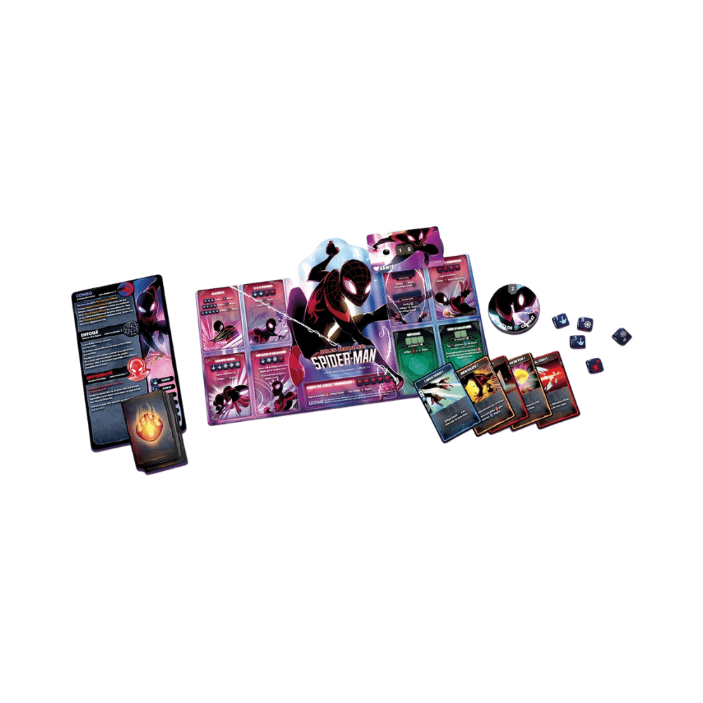 Marvel Dice Throne : Scarlet Witch vs Thor vs Loki vs Spider-Man (FR) JEUX - Famille