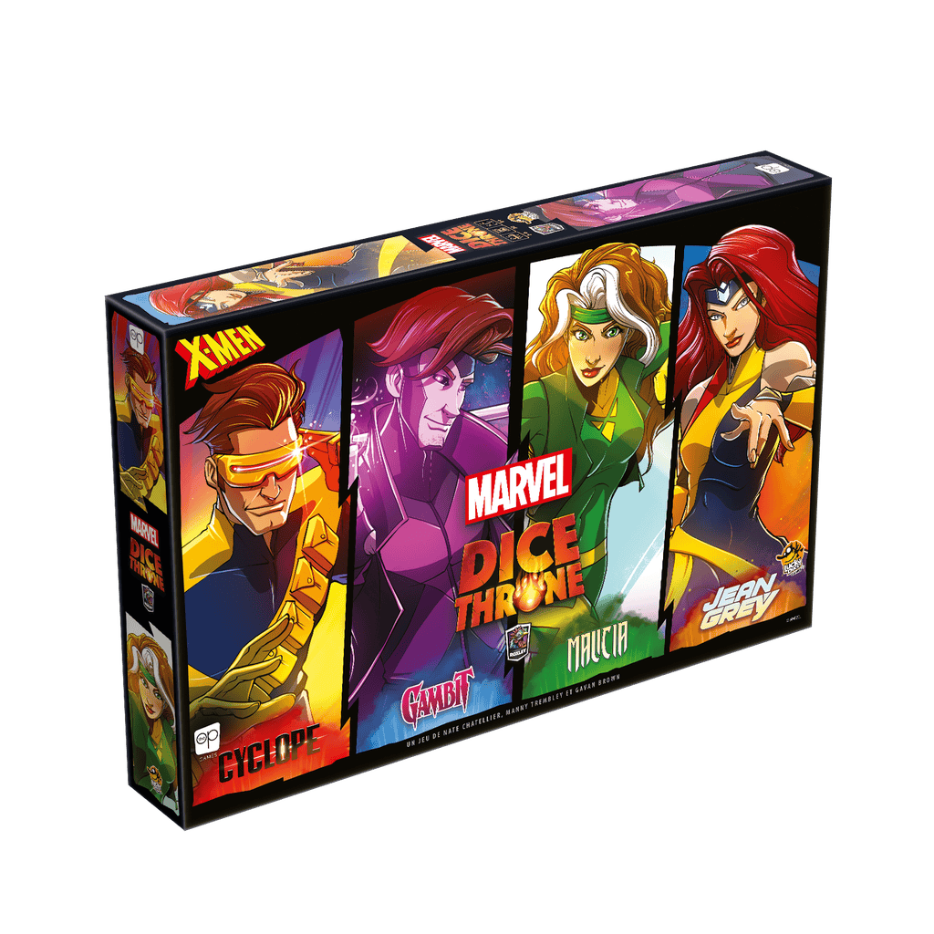 Marvel Dice Throne - X-Men : Cyclops vs. Gambit vs. Rogue vs. Jean Grey (FR) Unclassified