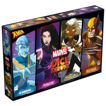 Marvel Dice Throne - X-Men : Ice Man vs. Psylocke vs. Storm vs. Wolverine (FR) JEUX
