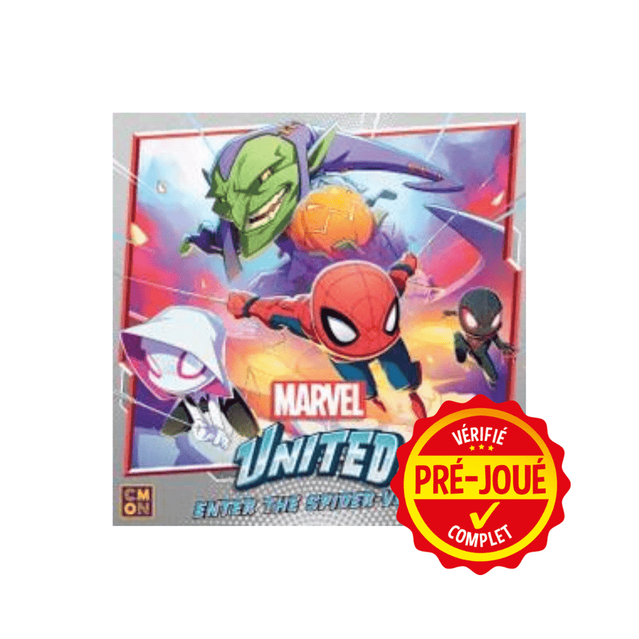 Marvel united: Enter the spiderverse [pré-joué] (EN) BAZAR - Bazar - Famille