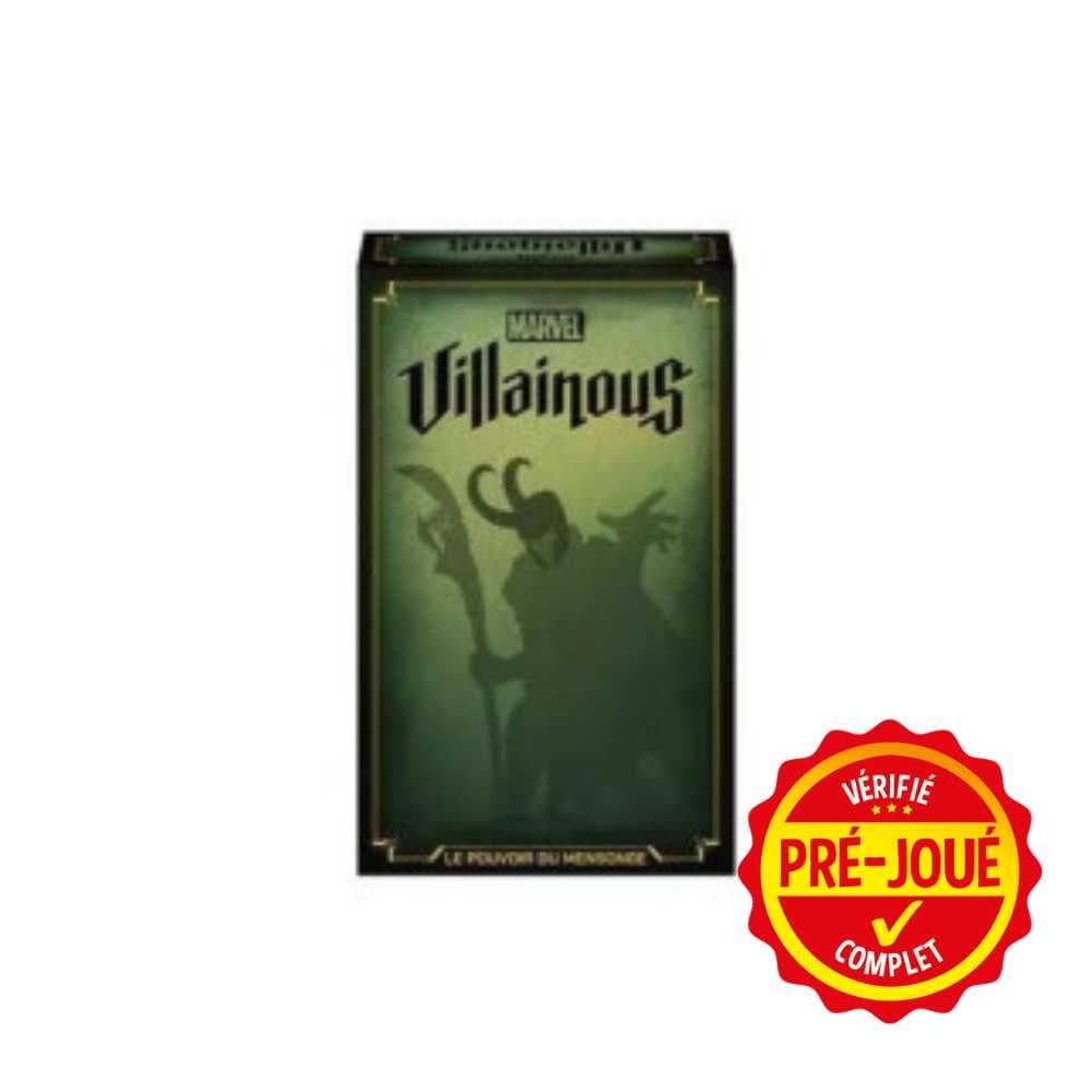 Marvel Villainous: Le pouvoir du mensonge (pré-joué) (FR) BAZAR - Bazar - Stratégie