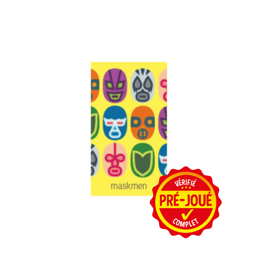 Maskmen (pré-joué) (EN) BAZAR - Bazar - Stratégie