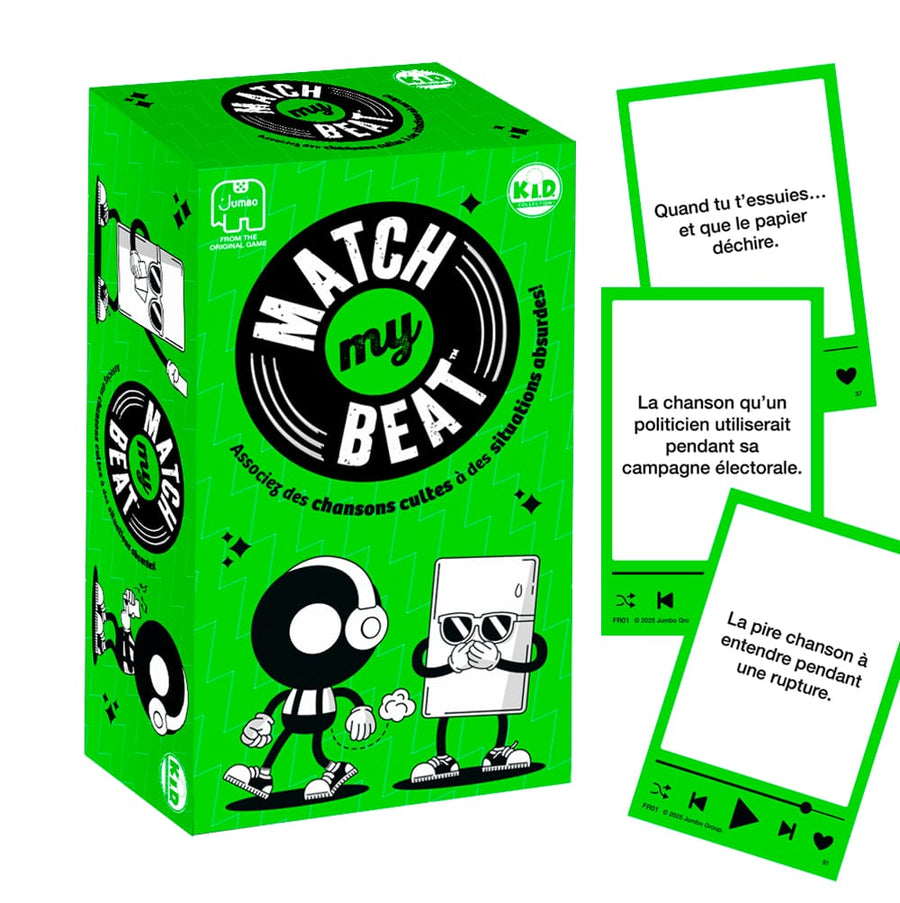 Match My Beat - Jeu de party musical (FR) JEUX - Ambiance-Party