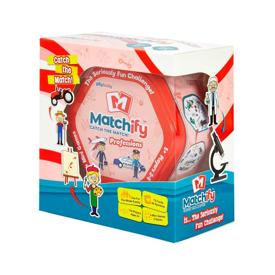 Matchify jeu de cartes - Professions (ML) JEUX - Enfants - Enfants 5 ans +