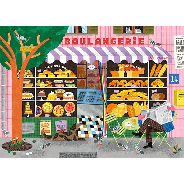 Matin doré, Carole Barraud (1000 pcs) CASSE-TÊTE - 1000 morceaux