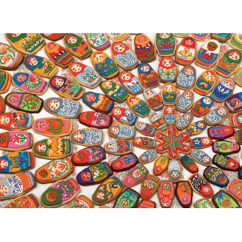 Matryoshka Cookies (1000 pcs) CASSE-TÊTE - 1000 morceaux