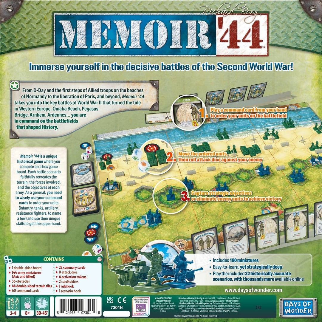 Memoir '44 - Refresh (EN) JEUX - Stratégie - Stratégie intermédiaire