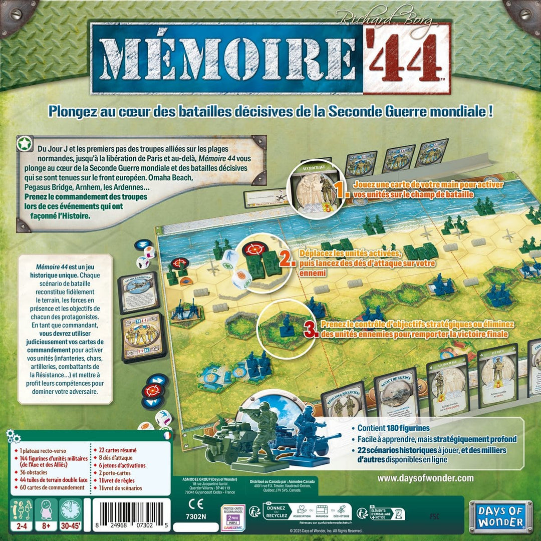 Memoir'44 - Refresh (FR) JEUX - Stratégie - Stratégie intermédiaire