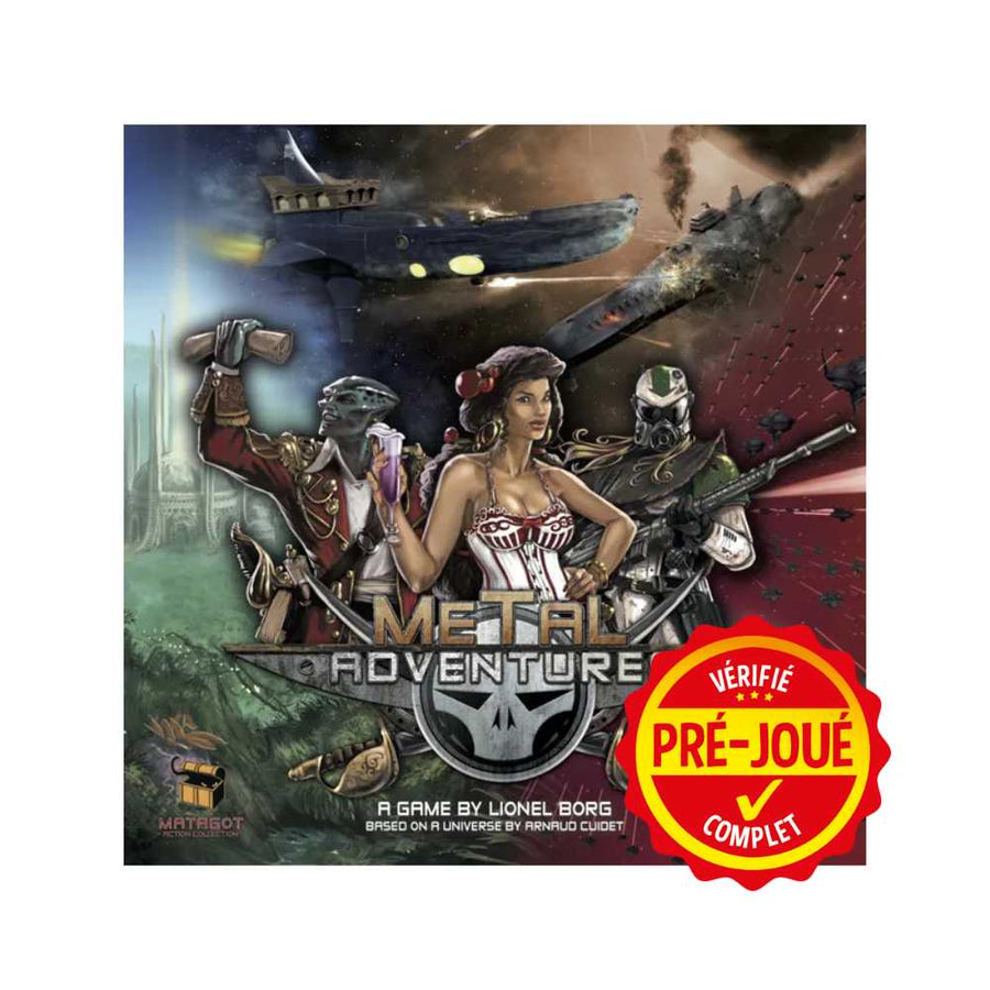 Metal Adventures (pré-joué) (EN) BAZAR - Bazar - Stratégie