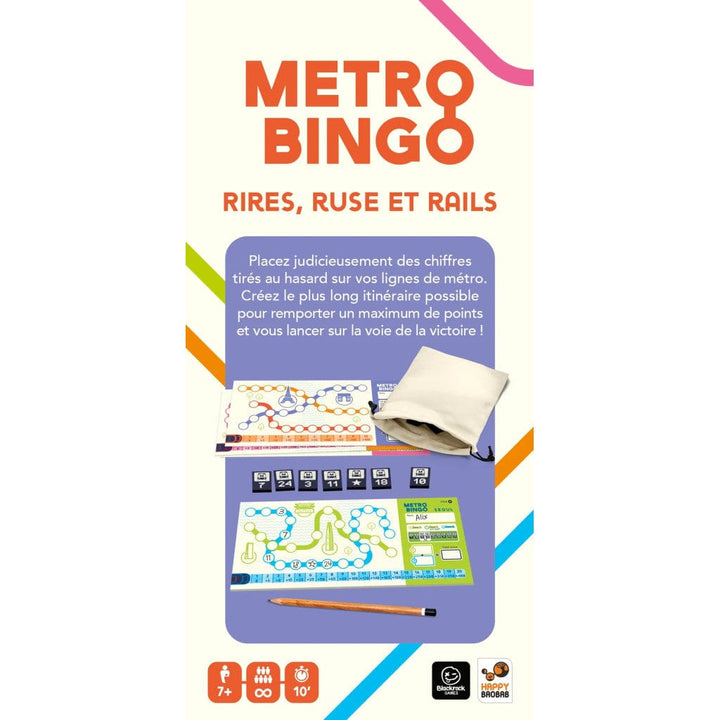 Metro Bingo (ML) JEUX - Famille
