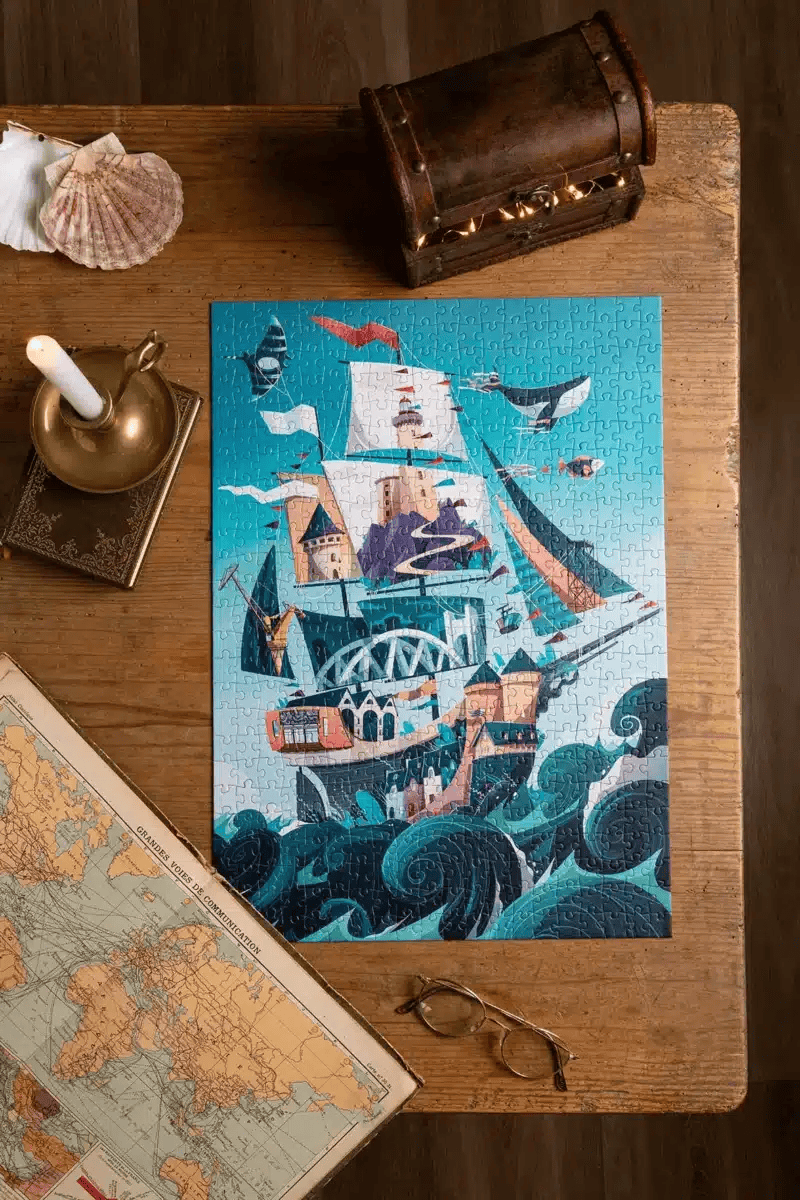Mettre les voiles (500 pcs) CASSE-TÊTE - 400 - 550 morceaux
