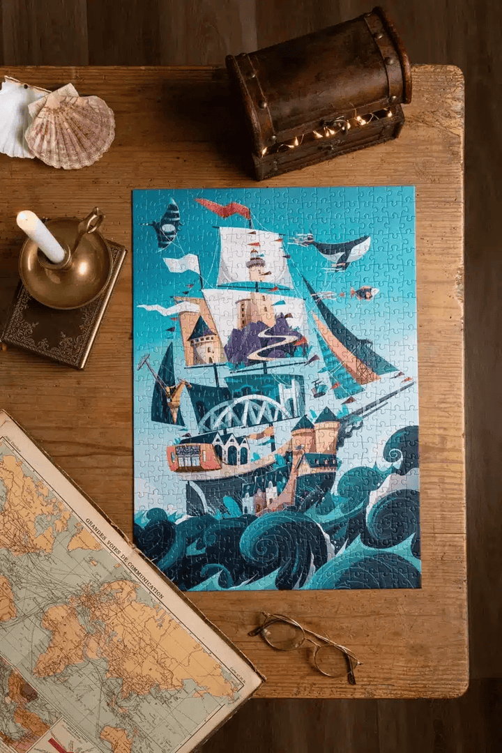 Mettre les voiles (500 pcs) CASSE-TÊTE - 400 - 550 morceaux