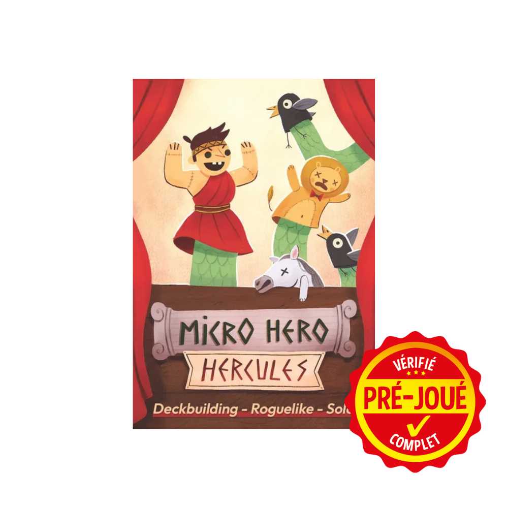 Micro Hero : Hercules (pré-joué) (FR) BAZAR - Bazar - Stratégie