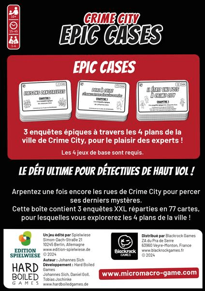 Micro Macro Epic Cases (FR) JEUX - Détective & évasion