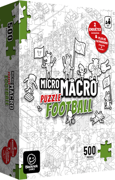 Micro Macro / Puzzle Football (FR) CASSE-TÊTE - 400 - 550 morceaux