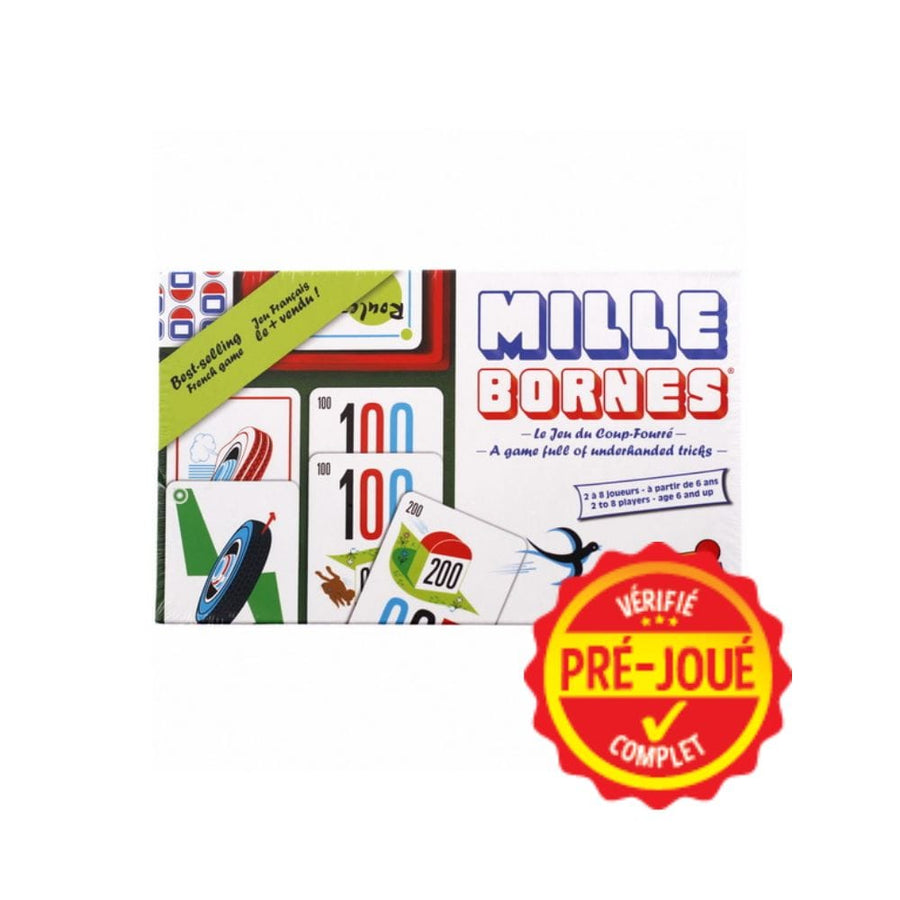 Mille Bornes Classique (pré-joué) (ML) BAZAR - Bazar - Classique