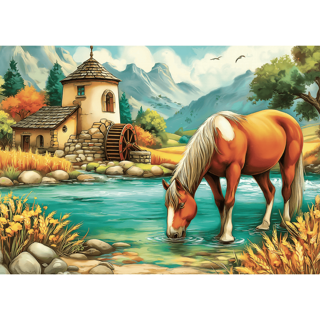 Millstream Pause (1000pcs) CASSE-TÊTE - 1000 morceaux