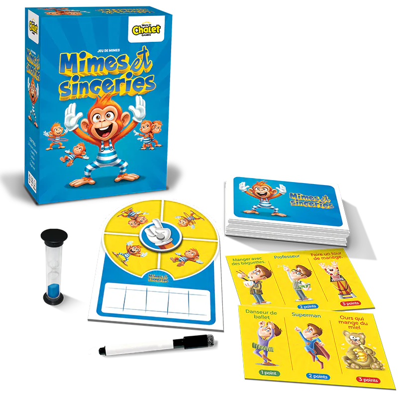 Mimes et singeries (FR) JEUX - Enfants - Enfants 5 ans +