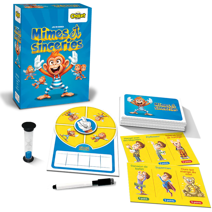 Mimes et singeries (FR) JEUX - Enfants - Enfants 5 ans +