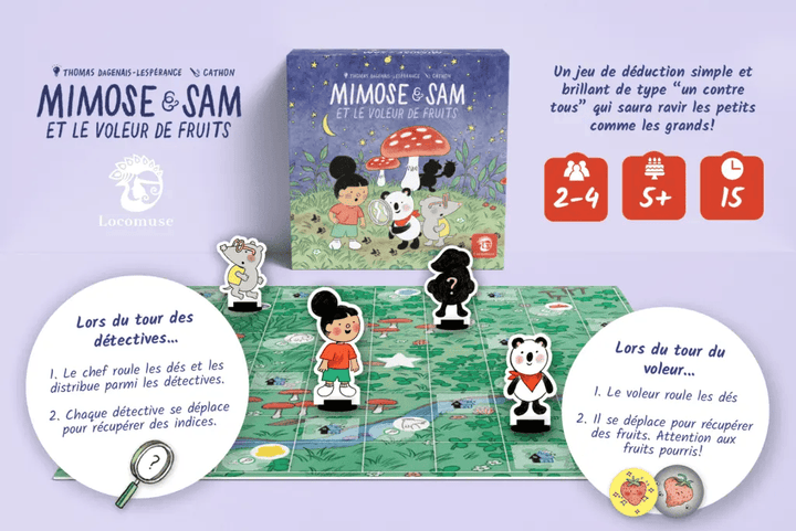 Mimose & Sam et le voleur de fruits (FR) JEUX - Enfants - Enfants 5 ans +