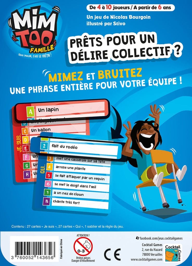 Mimtoo Famille (FR) JEUX - Ambiance-Party