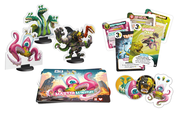 Mindbug : King Of Tokyo (FR) JEUX - Deux joueurs