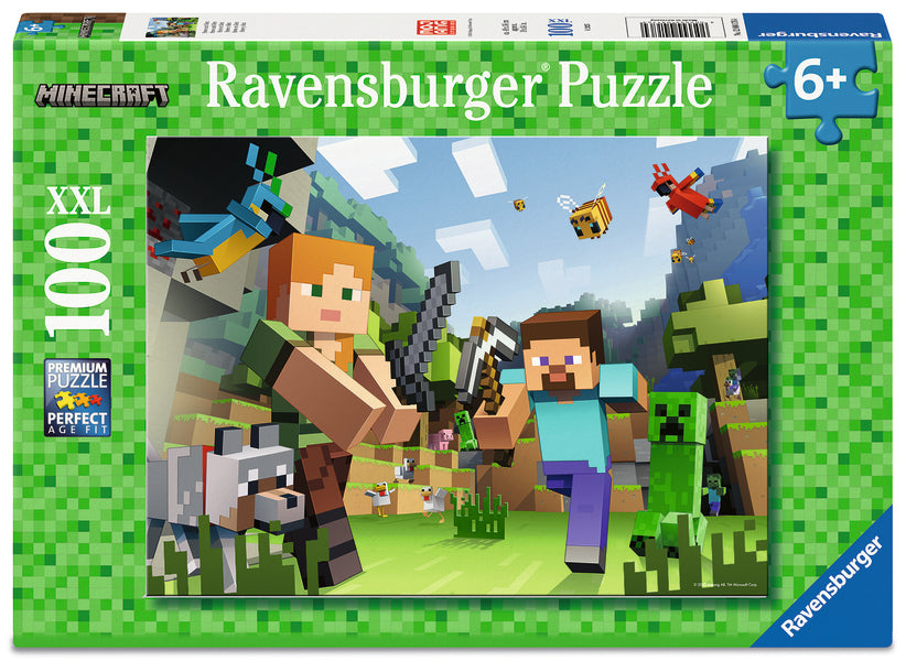 Minecraft (100pcs) CASSE-TÊTE - 100 - 150 morceaux