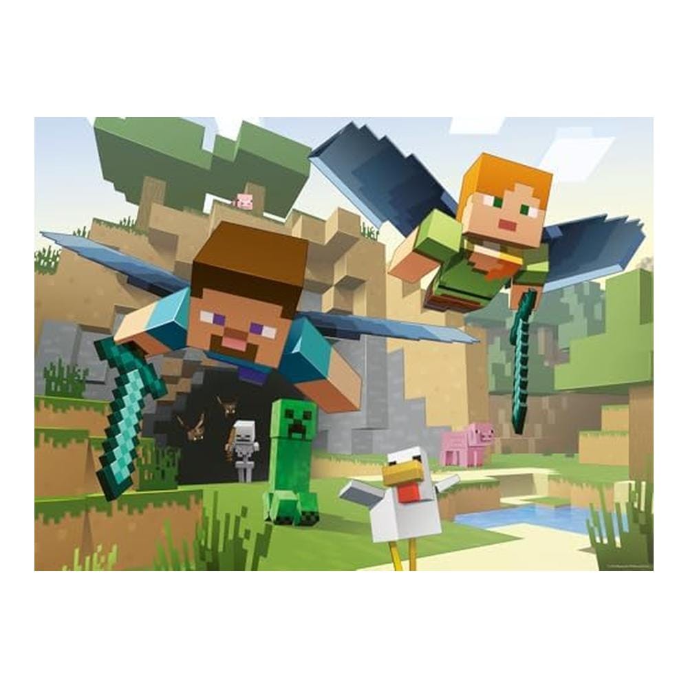 Minecraft Adventures (200pcs) CASSE-TÊTE - 100 - 150 morceaux