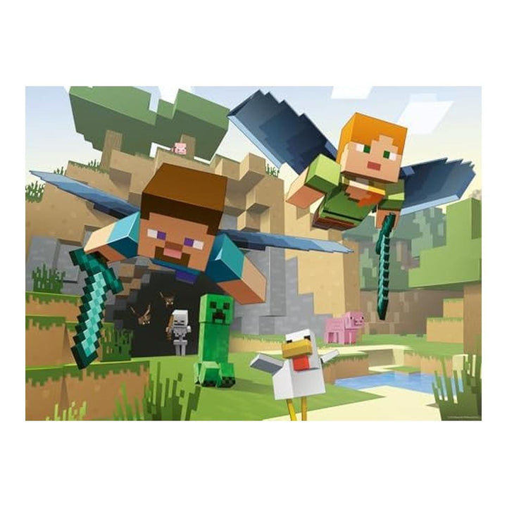 Minecraft Adventures (200pcs) CASSE-TÊTE - 100 - 150 morceaux