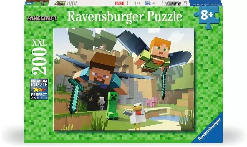 Minecraft Adventures (200pcs) CASSE-TÊTE - 100 - 150 morceaux