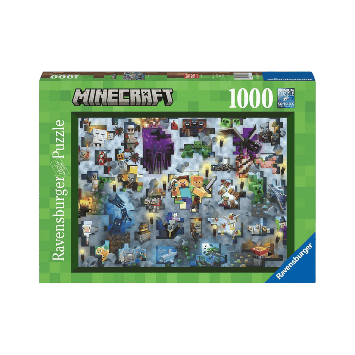 Minecraft - Challenge - Mobs (1000 pc) CASSE-TÊTE - 1000 morceaux