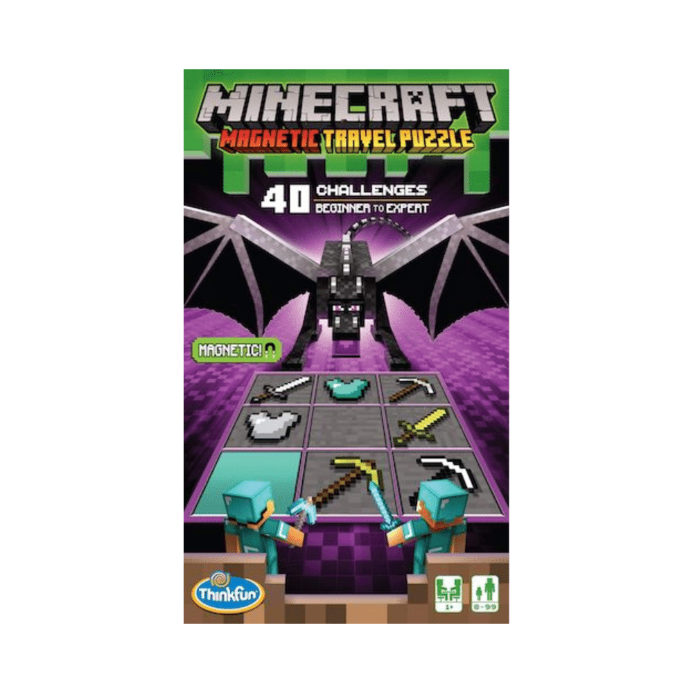 Minecraft Magnetic Travel Puzzle (EN) JEUX - Solo