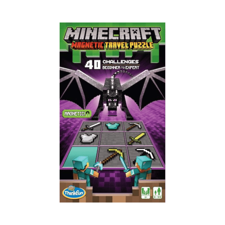 Minecraft Magnetic Travel Puzzle (EN) JEUX - Solo
