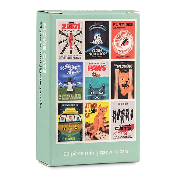 Mini casse-tête - Movie Cats (99 pcs) CASSE-TÊTE - 50 - 99 morceaux