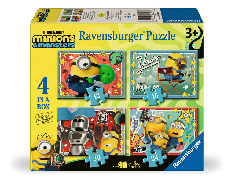 Minions 3 Directing Life Moments (12/16/20/24 pcs) CASSE-TÊTE - 2 - 24 morceaux