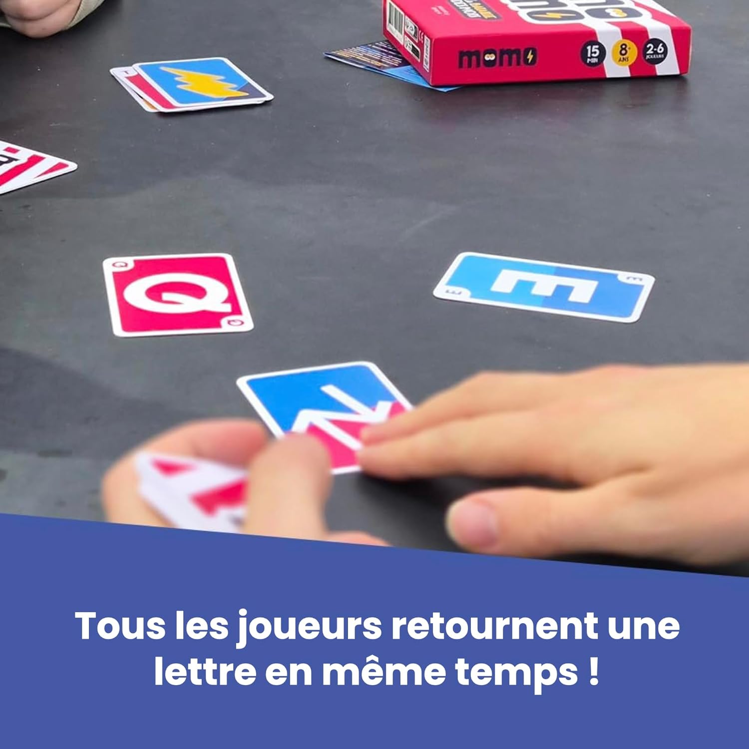 Momo: la bataille des mots (FR) - Fun and Addictive Card Game – L