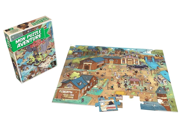 Mon puzzle aventure / Petits Détectives (FR) JEUX - Enfants - Enfants 5 ans +