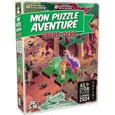 Mon puzzle aventure - Terre ocre (FR) CASSE-TÊTE - 25-49 morceaux