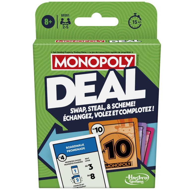 Monopoly Deal (ML) JEUX - Jeux de cartes