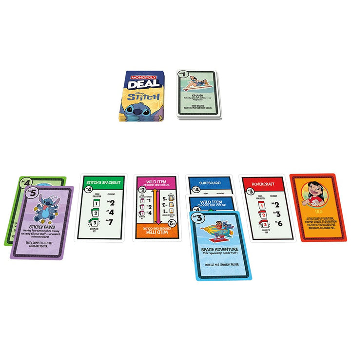 Monopoly Deal Stitch (ML) JEUX - Classiques