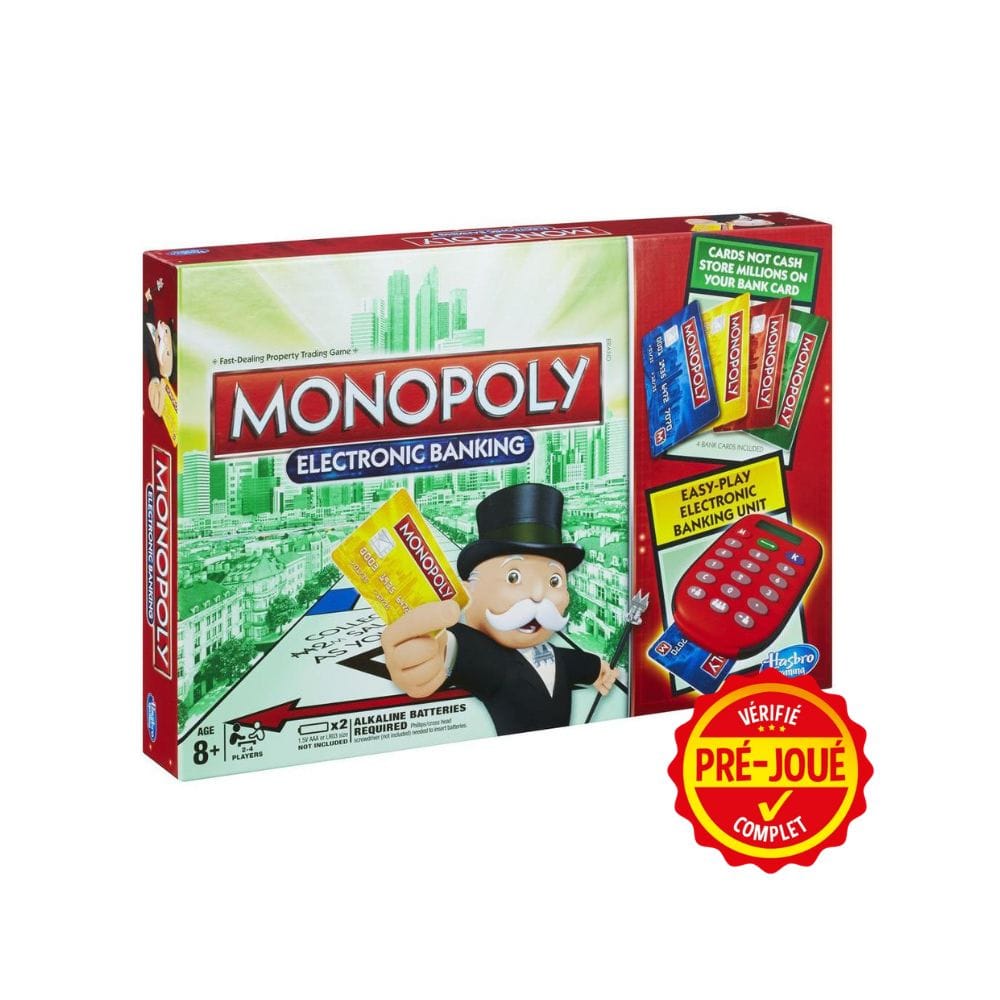 Monopoly Electronic banking / Banque électronique (pré-joué) (ML) BAZAR - Bazar - Classique