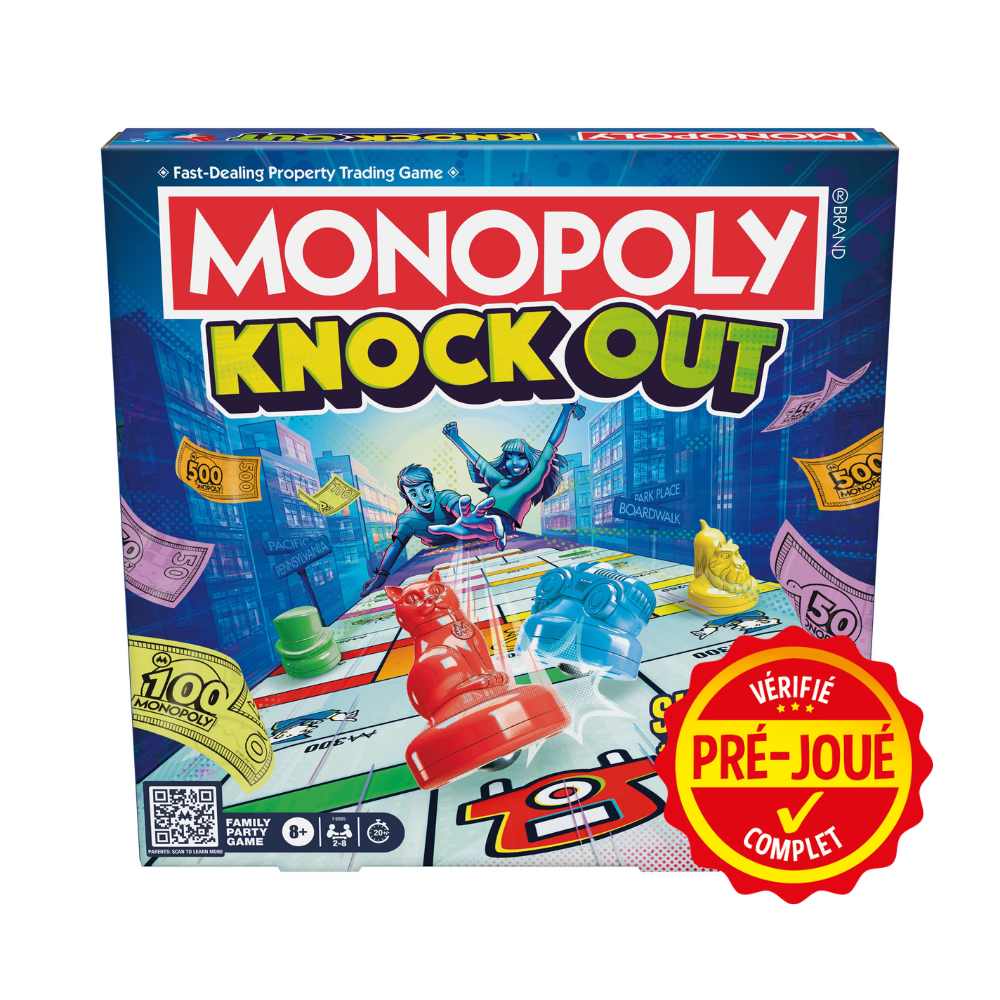 Monopoly knock out (pré-joué) (EN) BAZAR - Bazar - Famille