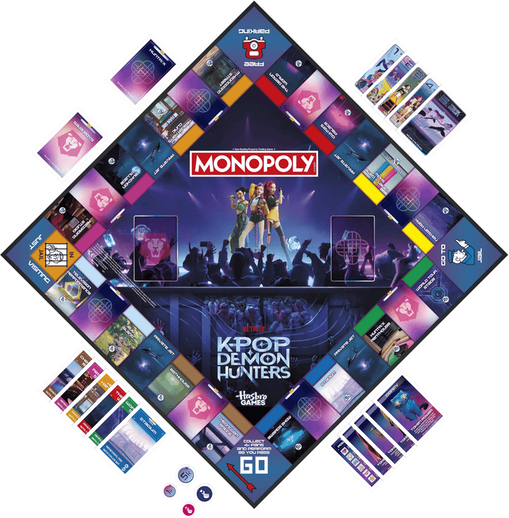 Monopoly: KPop Demon Hunters (EN) JEUX - Classiques