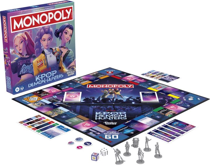 Monopoly: KPop Demon Hunters (EN) JEUX - Classiques