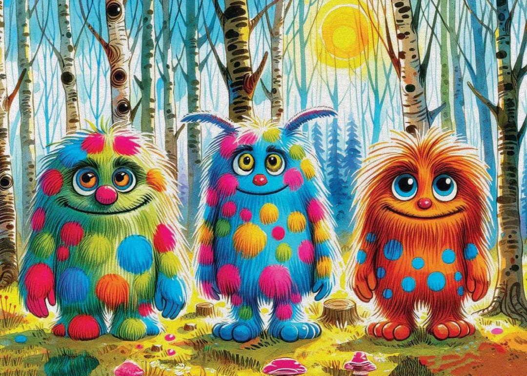 Monsterous Trio (1000 pcs) CASSE-TÊTE & - 1000 morceaux
