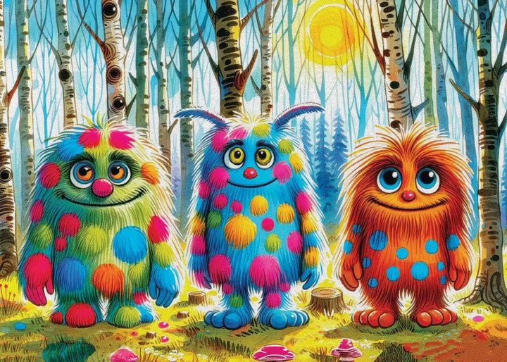 Monsterous Trio (1000 pcs) CASSE-TÊTE & - 1000 morceaux