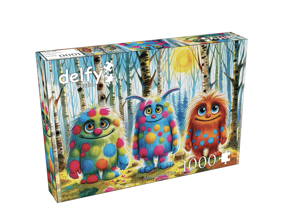 Monsterous Trio (1000 pcs) CASSE-TÊTE & - 1000 morceaux