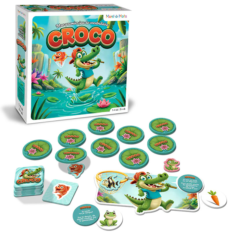 Mont-à-Mots: Crocos (FR) JEUX - Éducatif